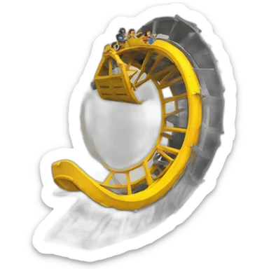 Ride the cyclone sticker