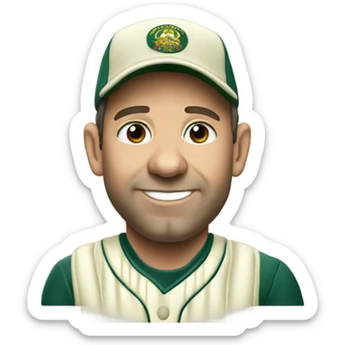 ponting at "myself" sticker
