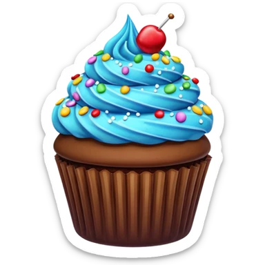 mms cupcake sticker