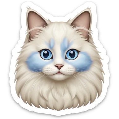 Ragdoll cat sticker