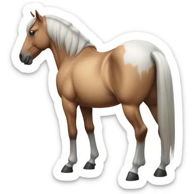 Horse’s butt sticker