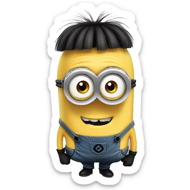 Minions from despicable me  sticker