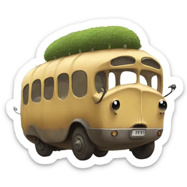 Catbus from My Neighbor Totoro sticker