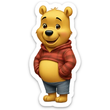 Winnie the Pooh sticker