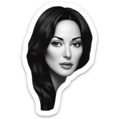 monica bellucci sticker
