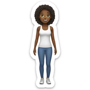 Healthy body healthy mind sticker