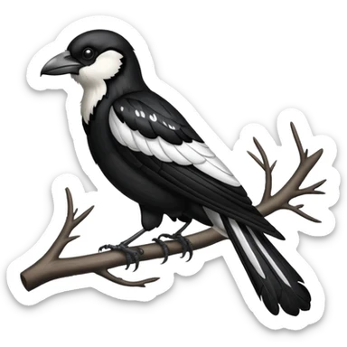 Collingwood magpie sticker