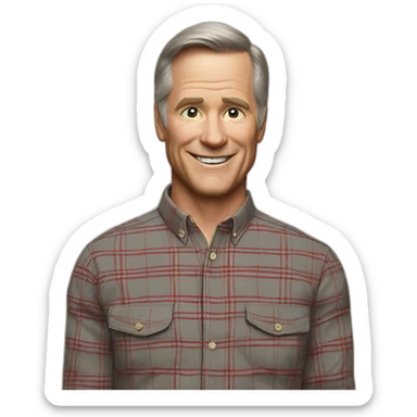 Kevin O’Connor this old house plaid shirt sticker