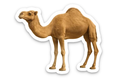Camel sticker