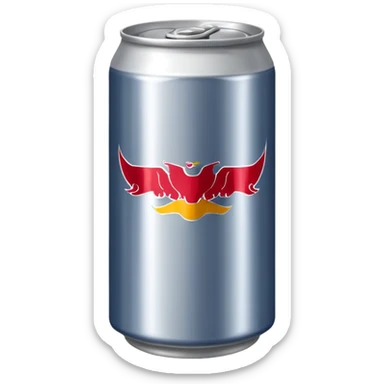 Emoji x redbull sticker