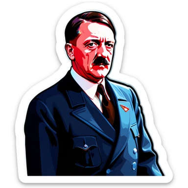 Hitler sticker