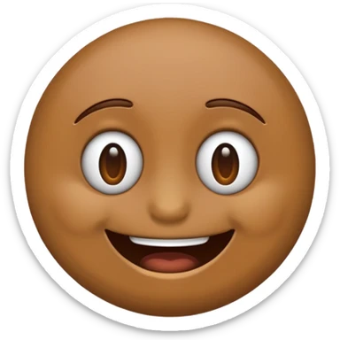 Todos os emojis completos tudo marrom sticker