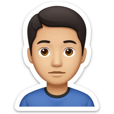 Filipino man at 25 years old sticker