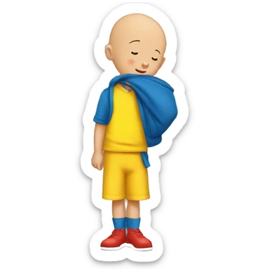 Caillou Gets Grounded sticker