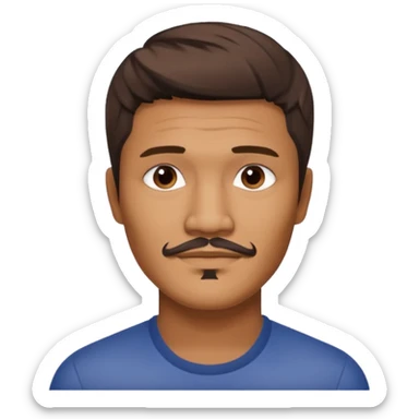 Pinoy version kahawig ni Pedro Pascal 25 years old fade hair cut sticker