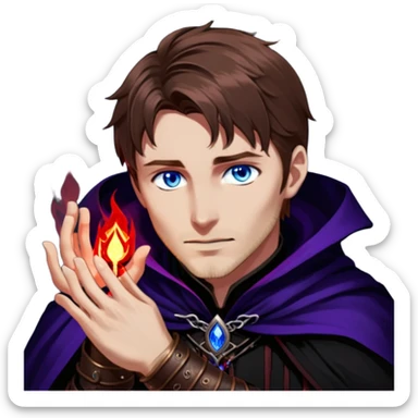 Shadow Sorcerer sticker