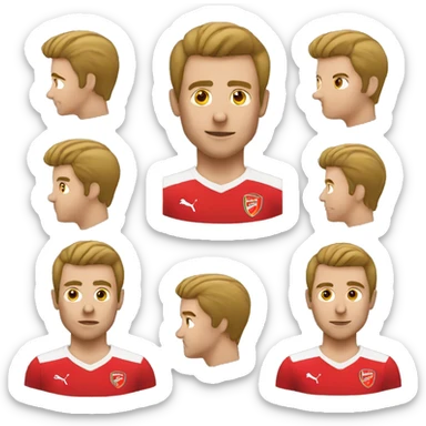 emoji gooner sticker