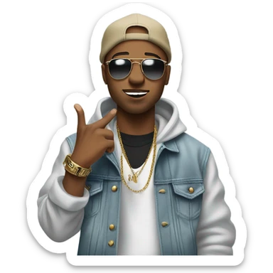 Big soto rapper  sticker