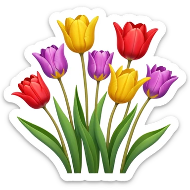 spring flowers sticker