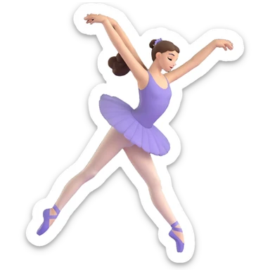 ballet dancer sticker