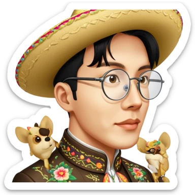 Charro Performer sticker