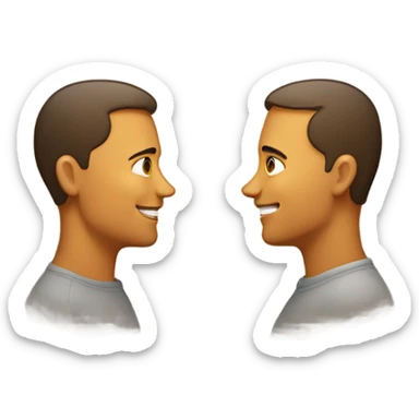 Twin flames in love sticker