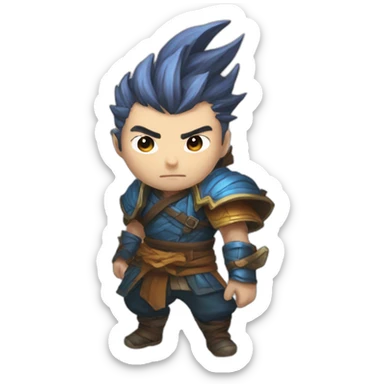 yasuo league of legends int sticker