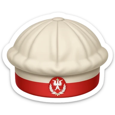 Albanian hat sticker