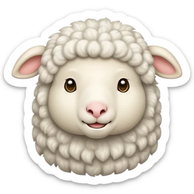 sheep emoji sticker
