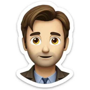 david tennant doctor who sticker