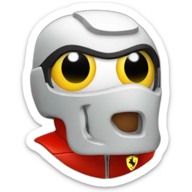 logo ferrari sticker