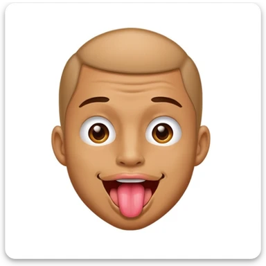 Guy with thong on with tongue out sticker