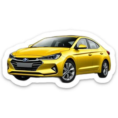 Elantra cn7 sticker