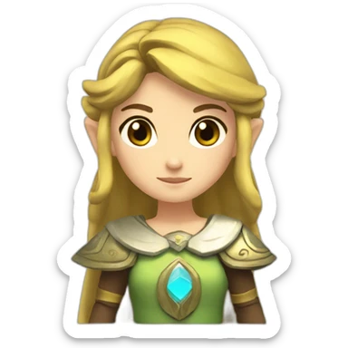 princess zelda totk sticker