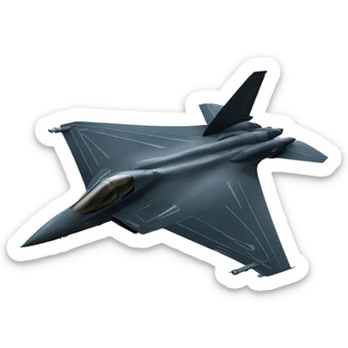 stealth fighter jet sticker