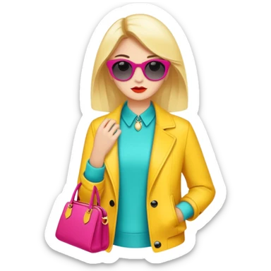 highlights fashion sticker