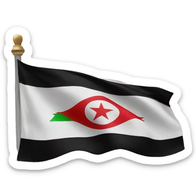 Free Syria flag  sticker