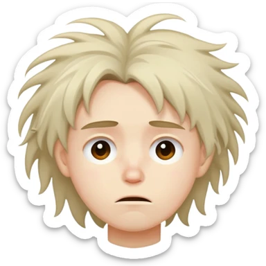 Just woke up sticker