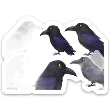 Raven Queen sticker