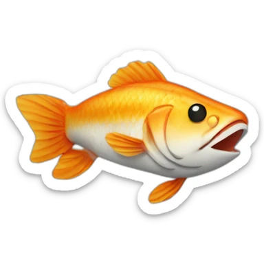 Fish sanswich sticker