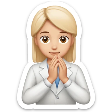  rubbing hands together ready to work sticker