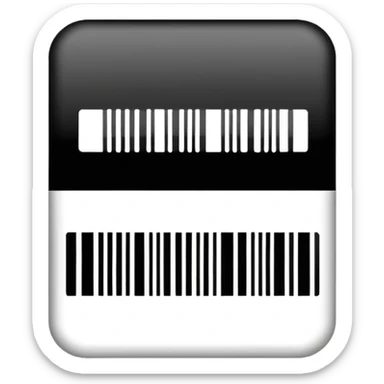barcode icon sticker