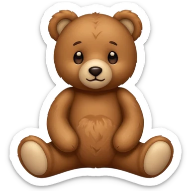PRAY TEDDY BEAR sticker