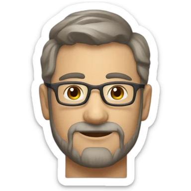 Crea un anziano col caschetto in montabaik sticker