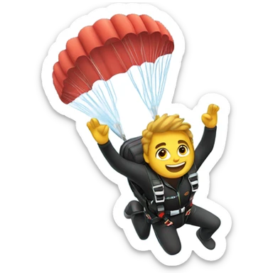 Sky Dive sticker