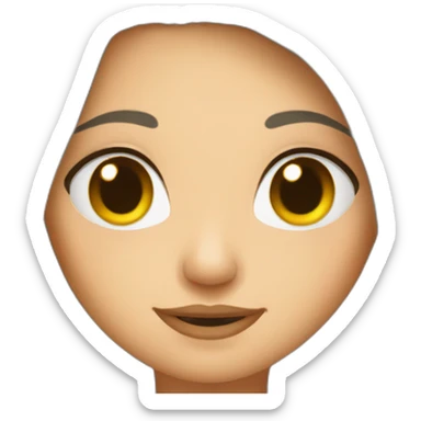 Ilena-star-brune sticker