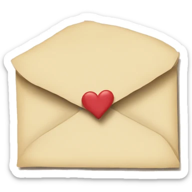 Love letter  sticker