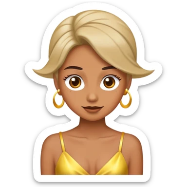 Wedding crasher character sneaking into a wedding, party outfit, mischievous expression sticker