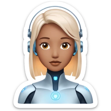 an ai mentor sticker