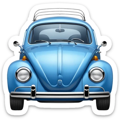 VW bug car  sticker